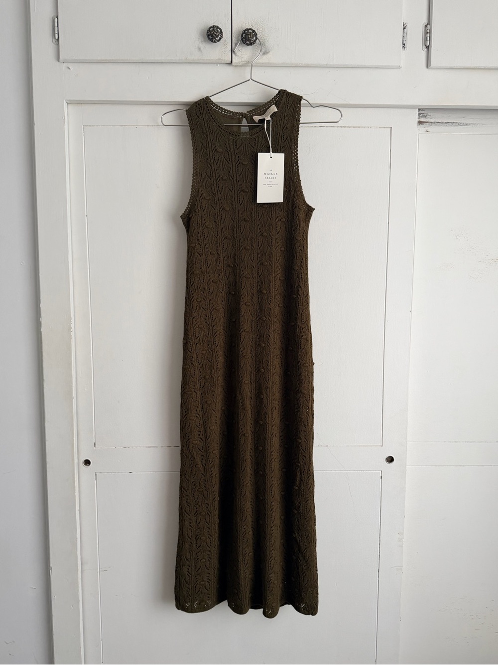 Sezane Wilma Dress - Kaki